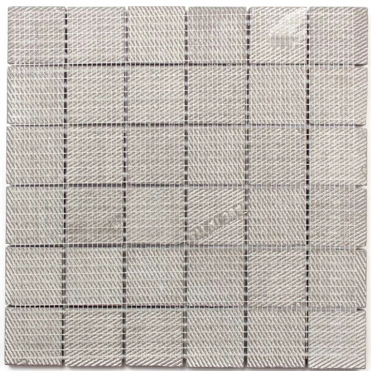 Penthouse 2" x 2" Porcelain Grid Mosaic Wall & Floor Tile