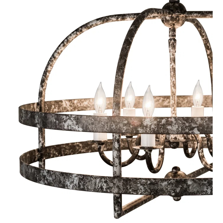 Aldari 6 - Light Dimmable Geometric Chandelier