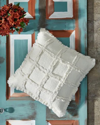 Square Cotton Pillow Cover & Insert