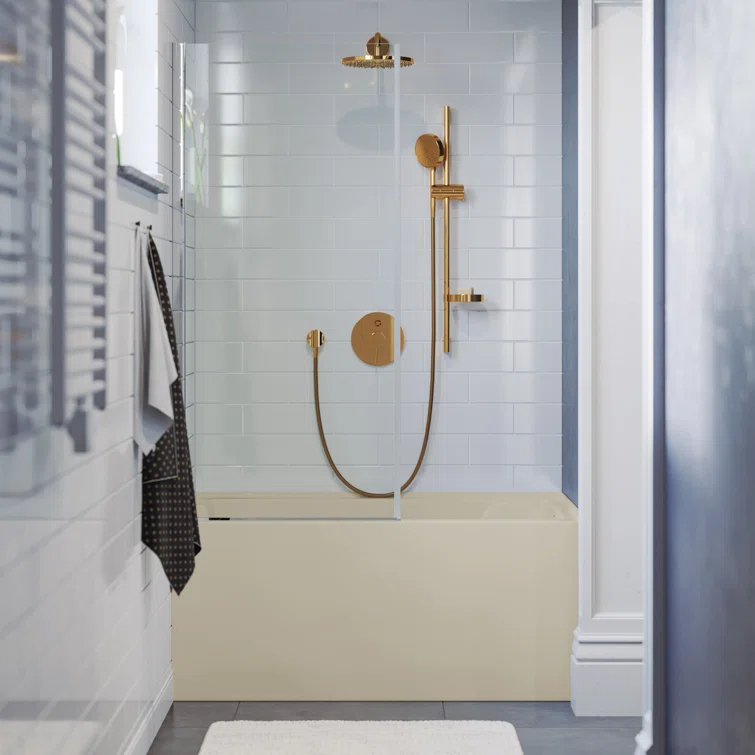 Voltaire 48" x 32" Alcove Bathtub with Apron