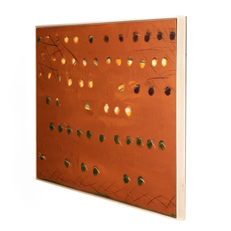 X Spot Rust Wall Art by Jamie Beckwith - 36" x 24"