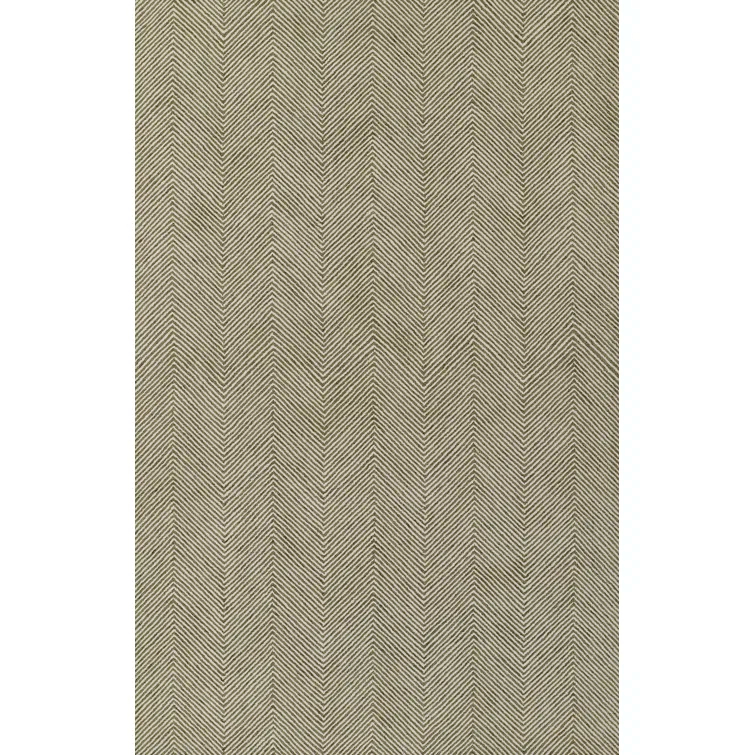 Momeni Charles Zig Zag Area Rug, 9' X 12', Green