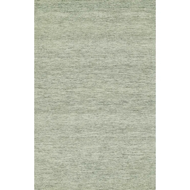 Sage Hand-Tufted Wool Rectangular Area Rug 3'6" x 5'6"