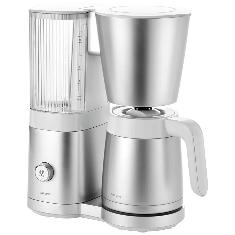 ZWILLING Enfinigy Drip Coffee Maker with Thermo Carafe 10 Cup, Awarded the SCA Golden Cup Standard