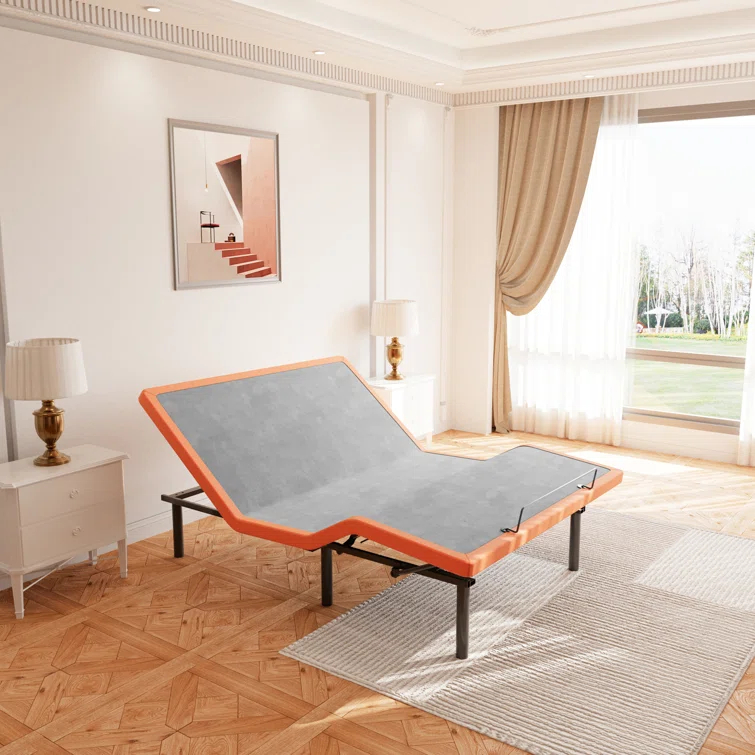 E2000 Series Zero Gravity Adjustable Bed with Wireless Remote & App Control