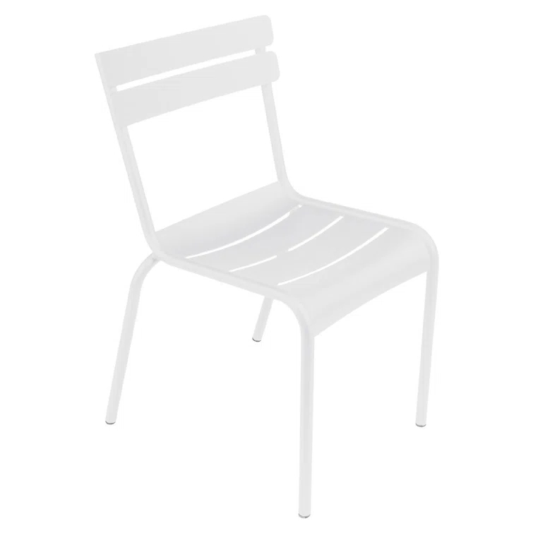 Luxembourg Aluminum Outdoor Stacking Dining Side Chair