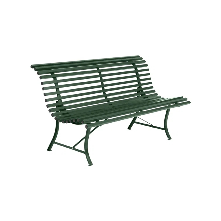 Louisiane Steel Outdoor Bench