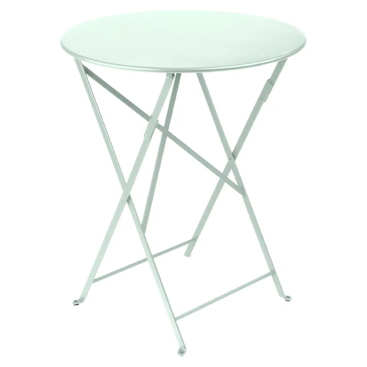 Bistro Round Metal Outdoor Folding Bistro Table