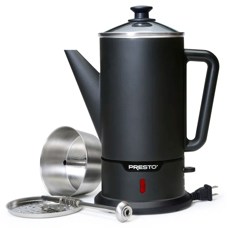 Presto 02815 12 Cup Cordless Coffee Maker - Percolator