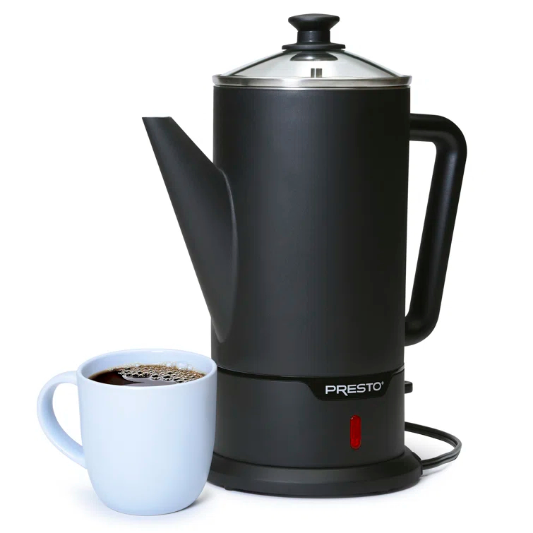 Presto 02815 12 Cup Cordless Coffee Maker - Percolator