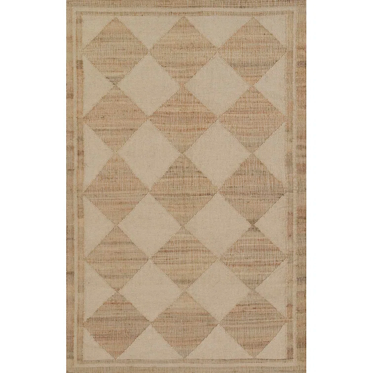 Erin Gates by Momeni Orchard Court Ivory Hand Woven Wool and Jute Area Rug