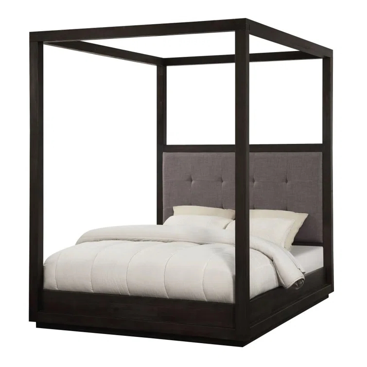 Eloise Upholstered Canopy Bed