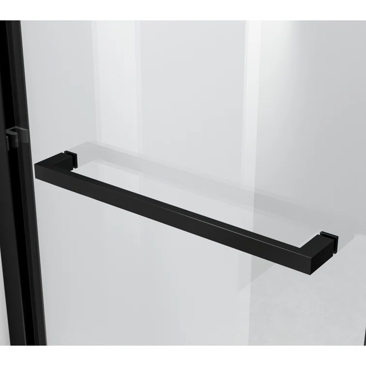 54.33" - 60" W x 60" H Double Sliding Semi-Frameless Tub Door