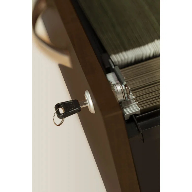 Series C 72W L Shaped Desk with 48W Return and Mobile File Cabinet