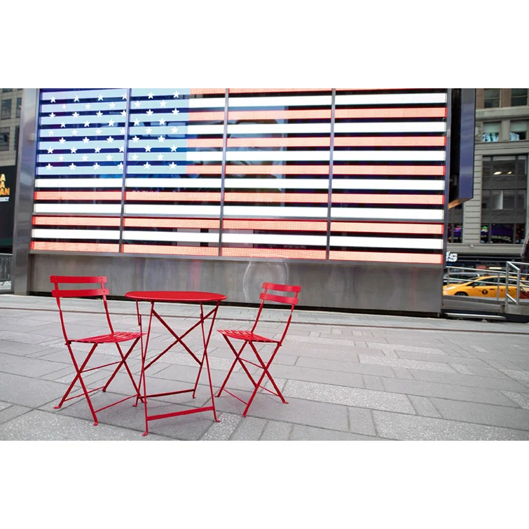 Bistro Outdoor Folding Dining Side Chair