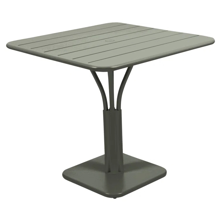 Luxembourg Square Metal Outdoor Dining Table