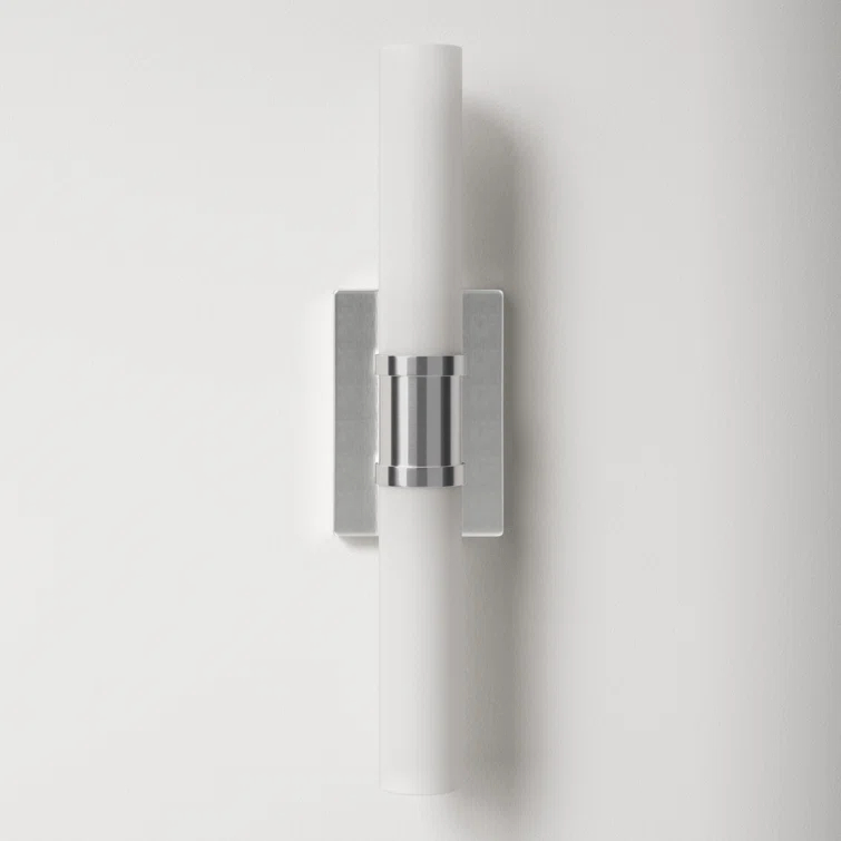 Evelien 2 Light Frosted Dimmable Vanity Light