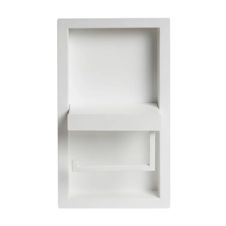 PVD Stainless Steel Recessed Toilet Paper Holder / Bathroom Niche