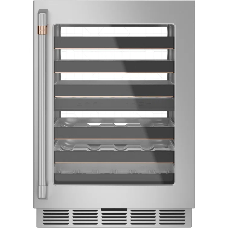 Smart Appliances 46 Bottle Dual Zone Convertible Wine and Beverage Refrigerator with WiFi