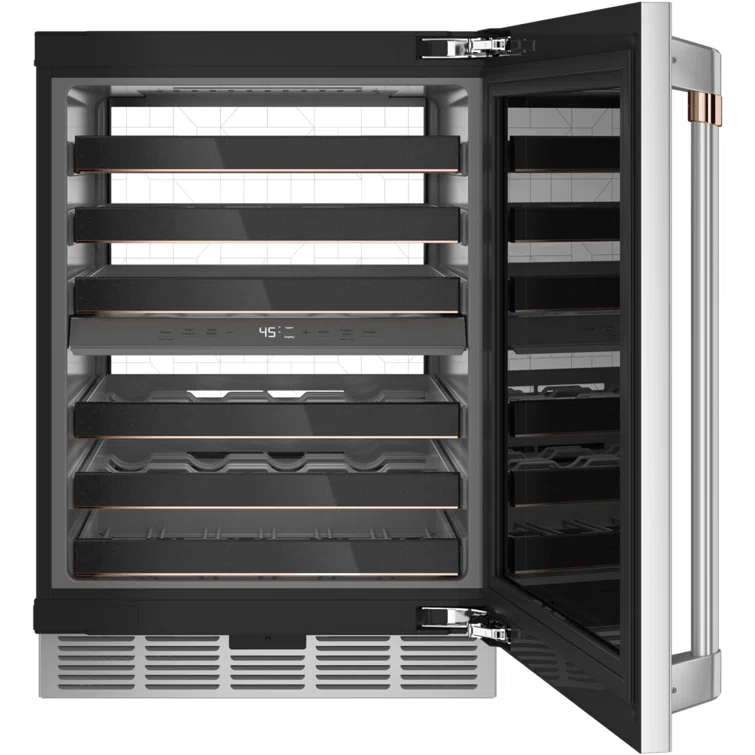 Smart Appliances 46 Bottle Dual Zone Convertible Wine and Beverage Refrigerator with WiFi