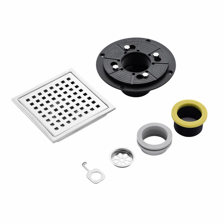 6 in. x 6 in. Shower Floor Drain