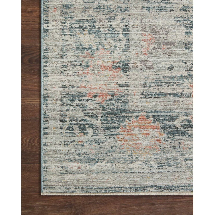 Magnolia Home By Joanna Gaines X Loloi Millie Blue / Multi Area Rug