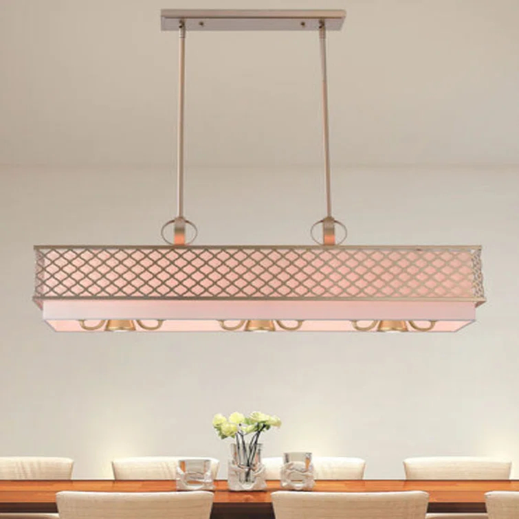 9 - Light Square / Rectangle Chandelier