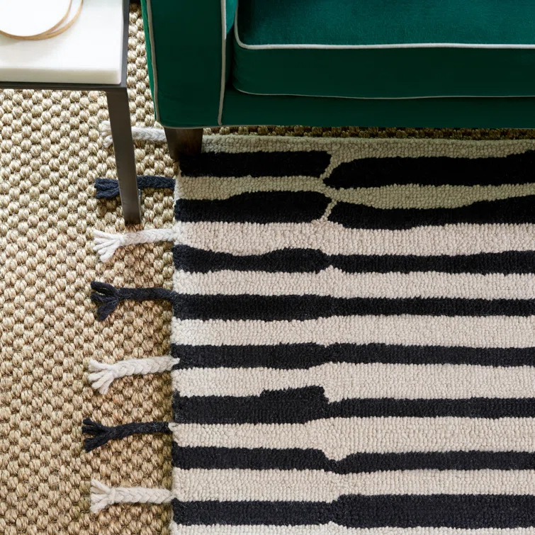 Vera Wool Striped Rug