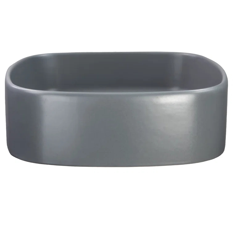 Regatta Poured Square Vessel Bathroom Sink