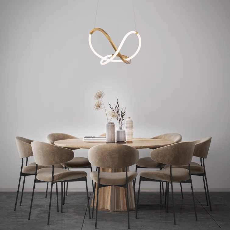 Solo Dimmable LED Geometric Chandelier