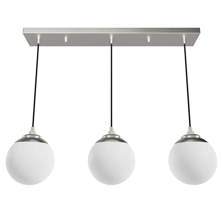 Hepburn 3 - Light Linear Globe Pendant