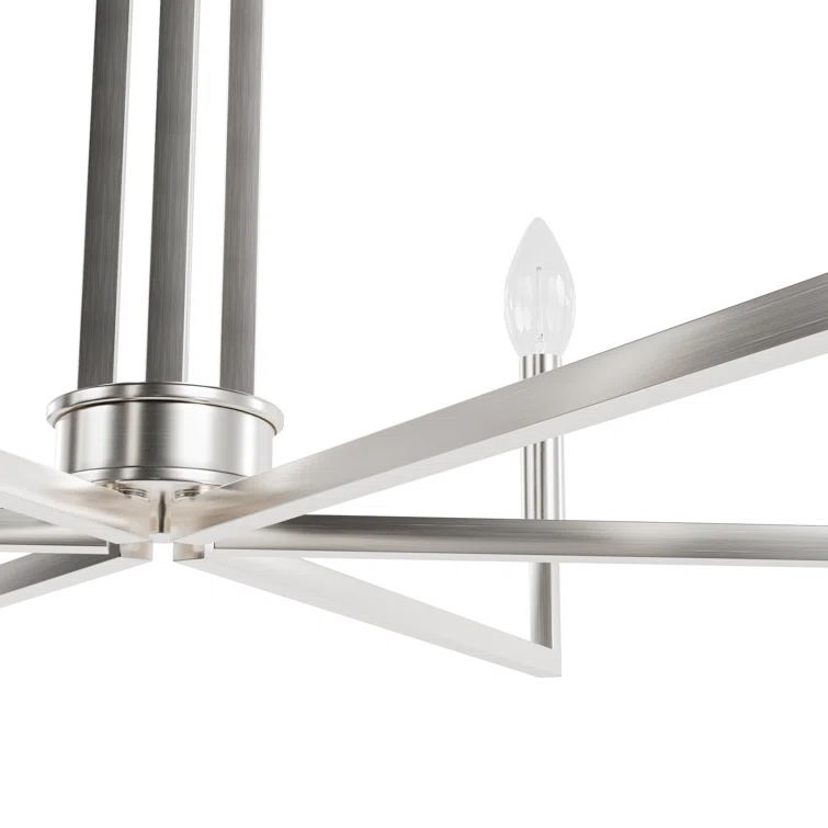 6 - Light Geometric Classic Chandelier