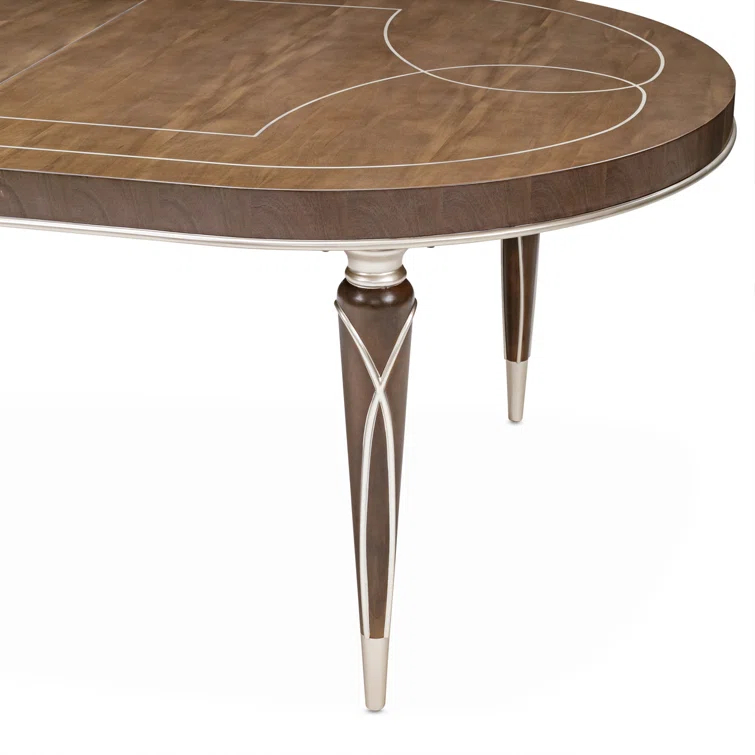 Villa Cherie Extendable Oval Dining Table