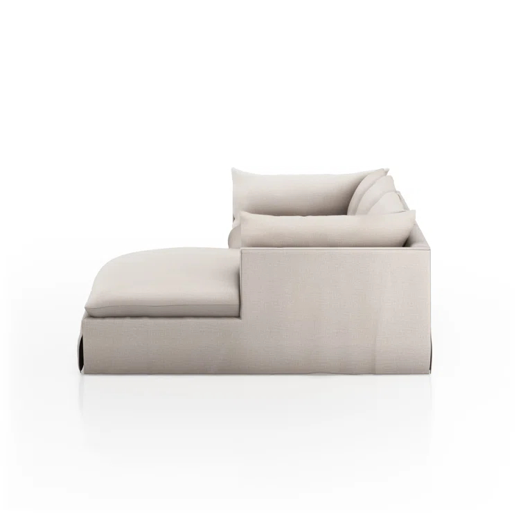 Reggio 2 - Piece Slipcovered Chaise L-Sectional