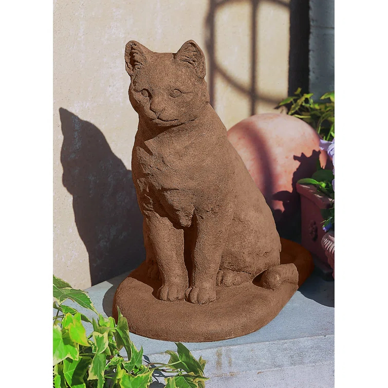 Garden Cat Statue