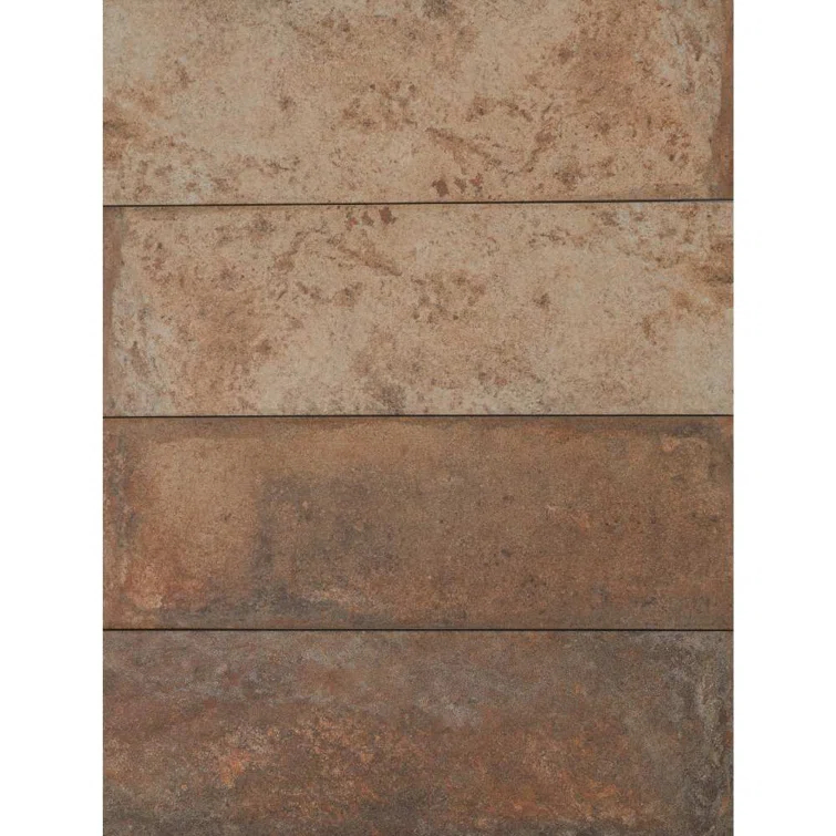 The Tile Life Cypress 4" x 12" Porcelain Marble Look Wall & Floor Tile