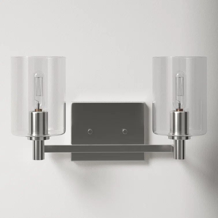 AllModern Haines 2-Light Dimmable Vanity Light & Reviews | AllModern