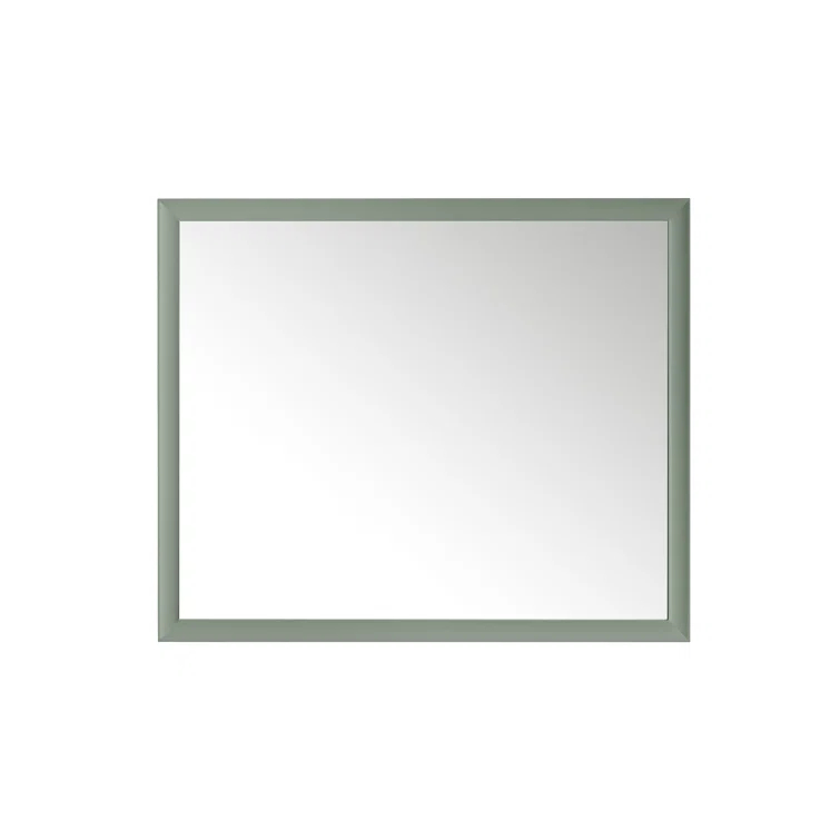 Glenbrooke Solid Wood Flat Wall Mirror