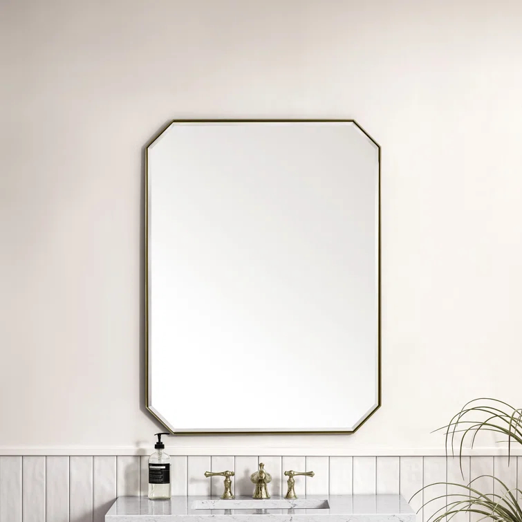 Rohe Metal Flat Wall Mirror