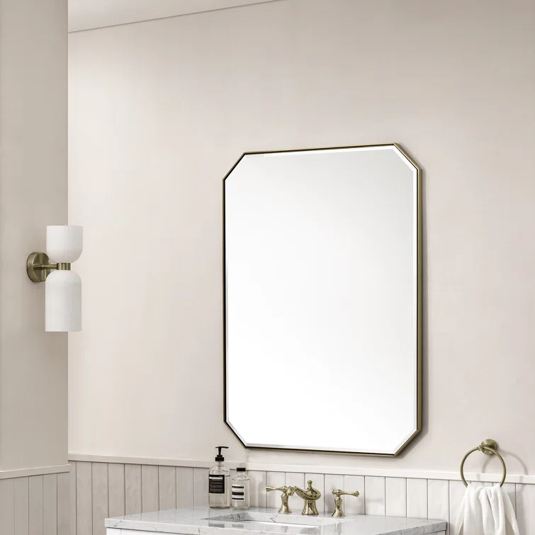 Rohe Metal Flat Wall Mirror