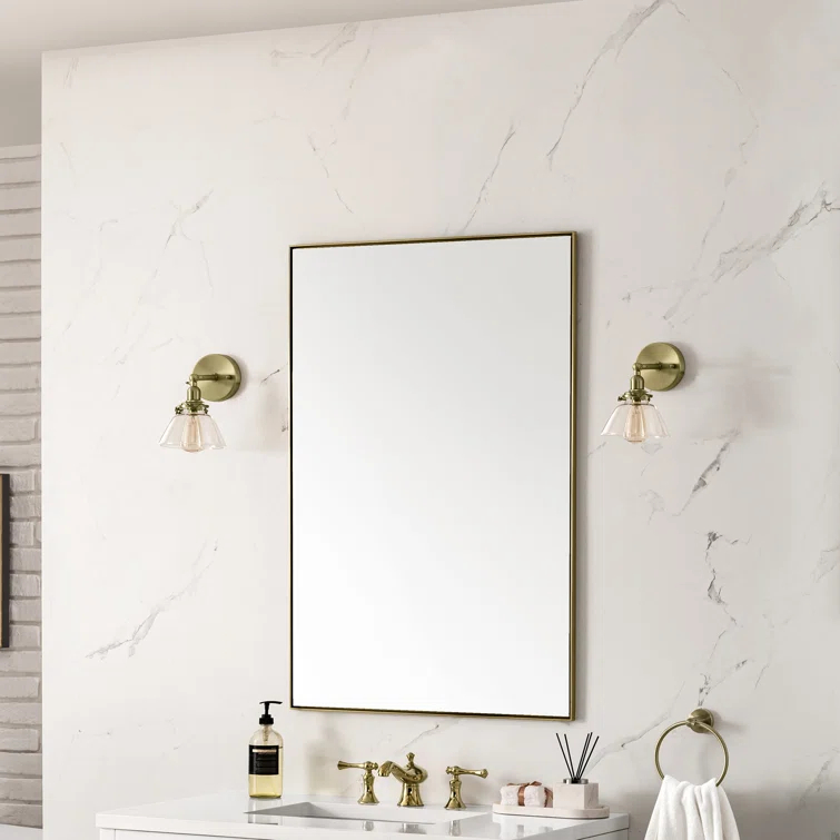 Rohe Metal Flat Wall Mirror