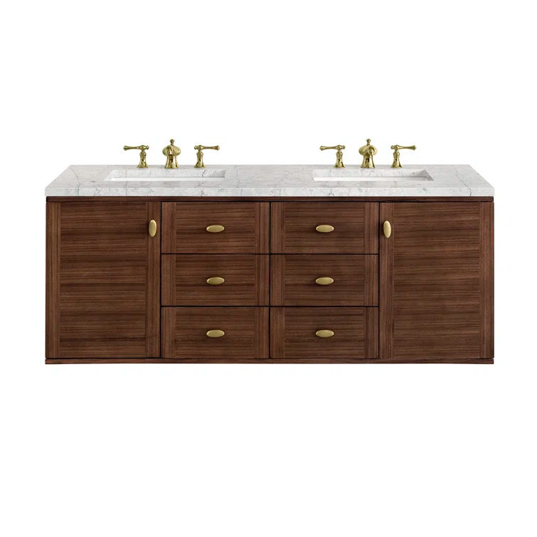 Aliza 60" Double Bathroom Vanity Set