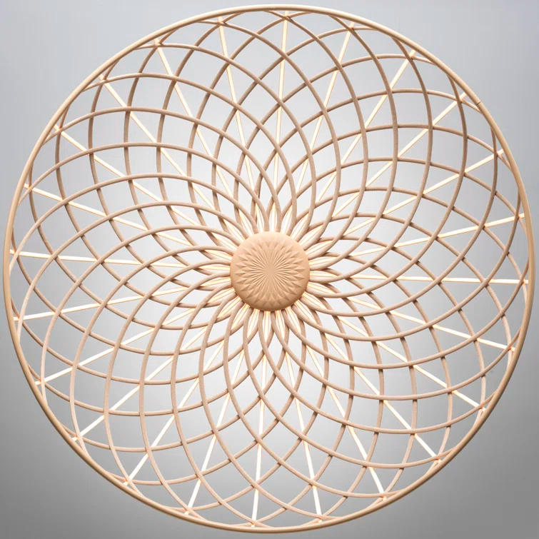 Skynest Almond LED Aluminum Pendant by Marcel Wanders, 2022