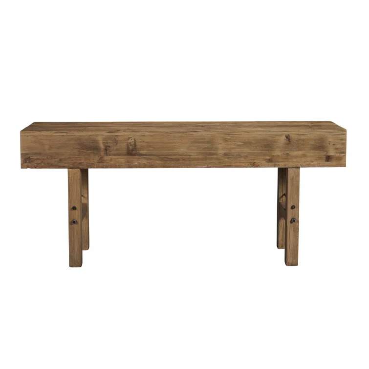 Furniture Classics Hidden 84'' Solid Wood Console Table