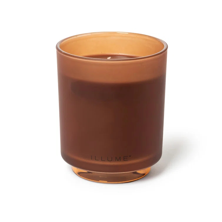 ILLUME Beautifully Done Essentials Terra Tabac Statement Glass Scented Candle