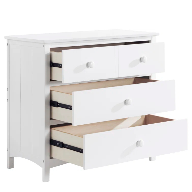 Universal (Ready To Assemble) 3 Drawer Dresser