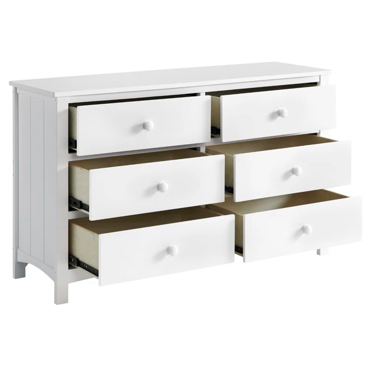 Universal (Ready To Assemble) 6 Drawer Dresser