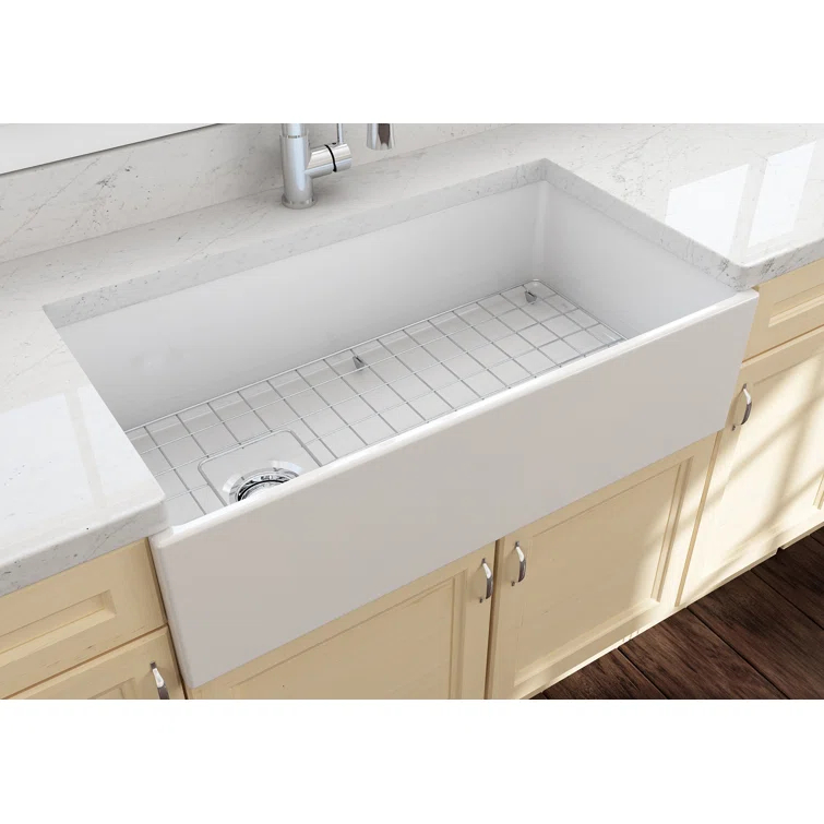 36'' L Farmhouse / Apron Fireclay Kitchen Sink