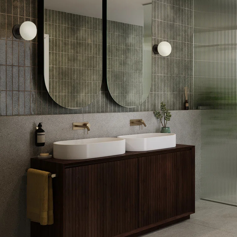 Lochan Outdoor Sconce with Oval by Tala - Graphite