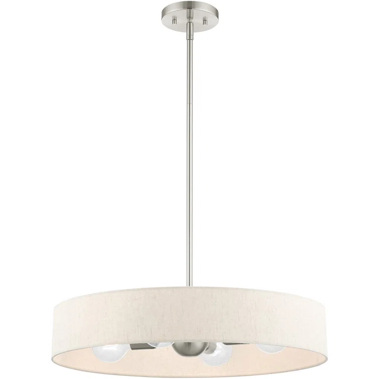 4 - Light Drum Chandelier